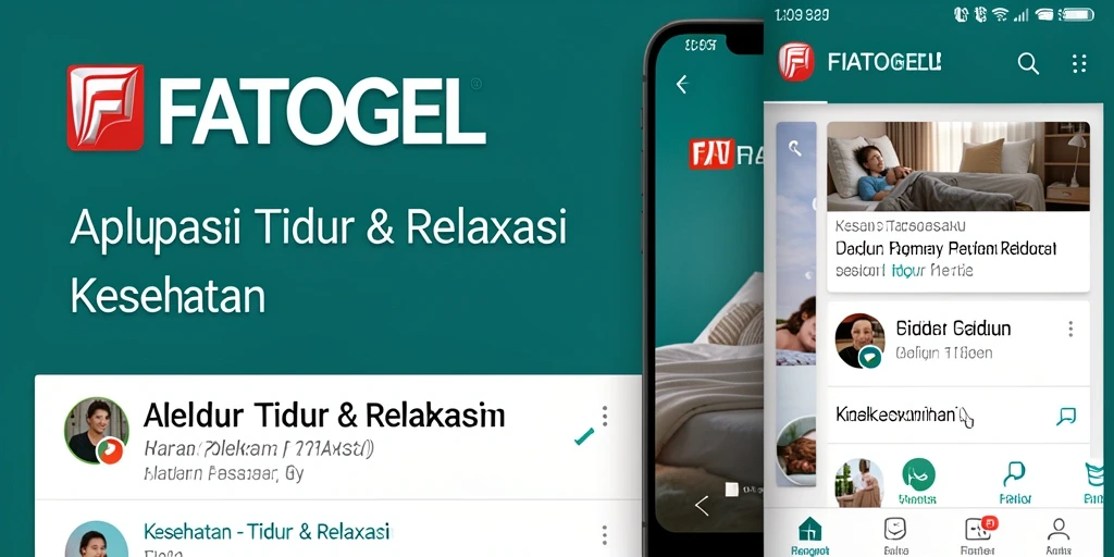 Tampilan antarmuka FIATOGEL yang menenangkan dan fungsional.