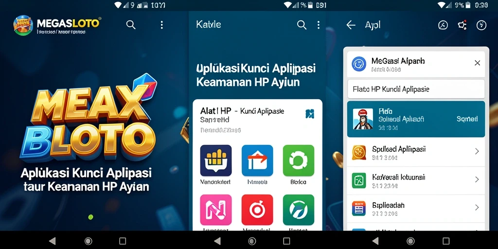 Antarmuka utama MEGASLOTO yang intuitif dan mudah digunakan.